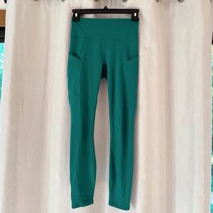 Fabletics Oasis PureLuxe High-Waisted Leggings Teal Size XS